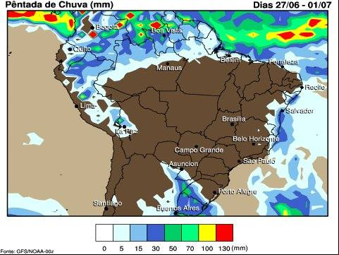 Alerta Agroclimático - 27 de junho de 2016