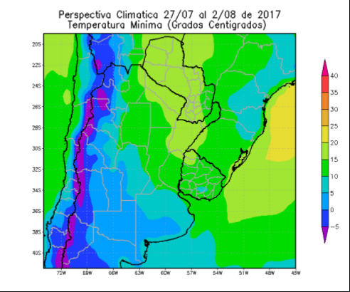 Argentina - massa de ar polar